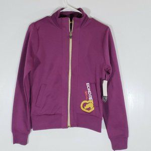 Ecko Red Womens Track Jacket Full Zip Purple Size Medium. Vintage. NEW WITH TAGS